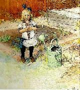 Carl Larsson den underliga dockan oil painting reproduction